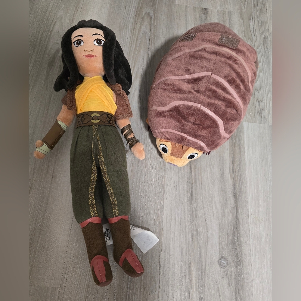 Raya and Tuck Plush Dolls